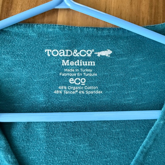 Toad&Co Teal Rosemarie Dress - Picture 3 of 9